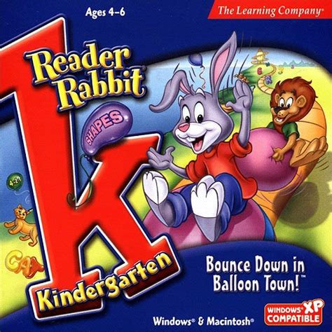 Reader Rabbit Kindergarten Bounce Down In Balloon Town 2001 The