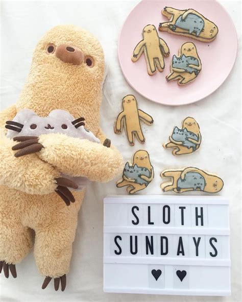 Fan Friday Help Yourself To These Cuddly Cookies To Celebrate Sloths