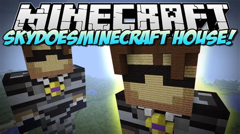 Minecraft SKYDOESMINECRAFT HOUSE Build Showcase YouTube