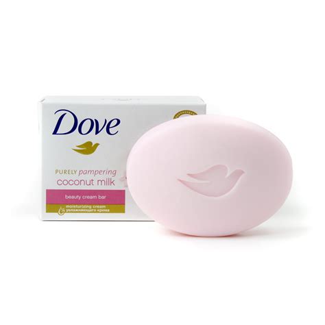 Dove Beauty Cream Moisturizing Bar Soap Coconut Milk With Jasmine