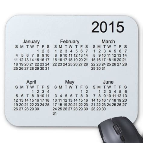 7 Best Images Of 2015 Calendar Printable Large Print 2015 Free