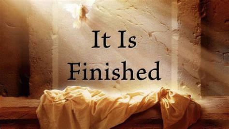Daniel Nine Jesus Said It Is Finished But What About Ending Sin