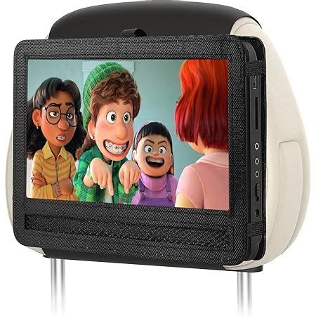 Amazon Com Portable DVD Player Headrest Mount Holder Car Headrest Mount Holder Strap Case For
