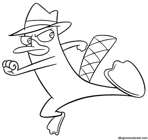 Click on the coloring page to open in a new window and print. Dibujos colorear finias y fer - Imagui