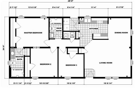 24 X 48 House Plans Fresh 24 X 48 Floor Plans In 2020 Modular Home