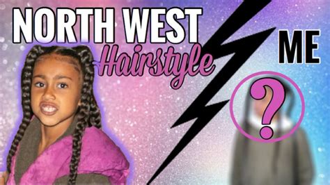 North West Hairstyle Tutorial 4 Braids 4c Hair Hopevlogt Yeezy