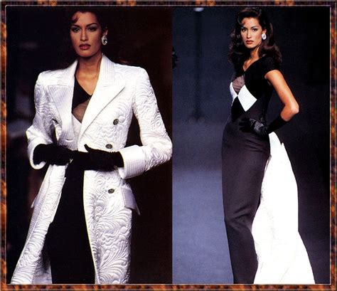 Valentino Hc Fall 1992 With Yasmeen Ghauri Original Supermodels 90s