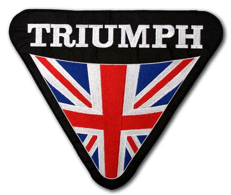 Triumph Motorcycle Logo Union Jack