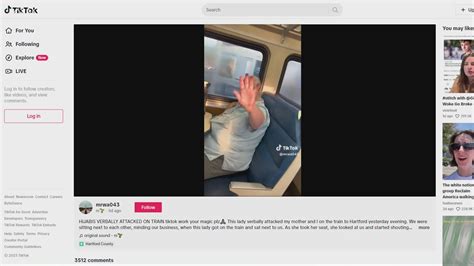 Tik Tok Of Alleged Racist Attack On Connecticut Train Goes Viral