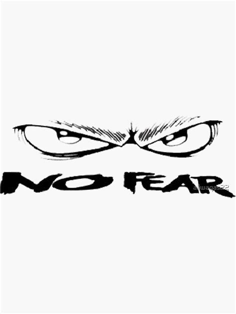 Angry No Fear Eyes Sticker For Sale By Aliwaqas22 Redbubble