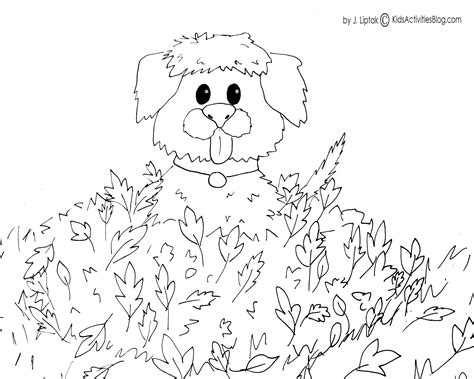 Fall Time Coloring Pages At Free