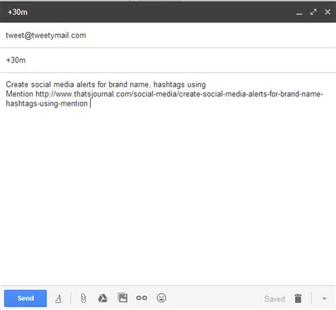 Create And Send Tweets From Email Using Tweetymail Tool