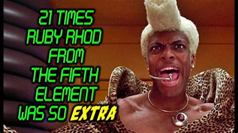 21 Times Ruby Rhod From The Fifth Element Was So Extra Youtube