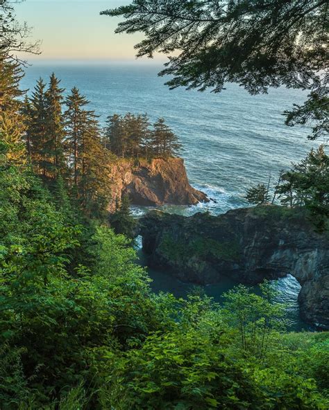 The sampling described here takes in natural arches and bridges, numerous stacks, cliffs, coves, and headlands, and a couple of secluded beaches. Photo by @michaelclarkphoto // Natural bridges in the ...