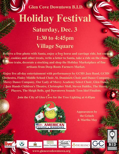Dec 3 Glen Cove Downtown Bid Holiday Festival Glen Cove Ny Patch