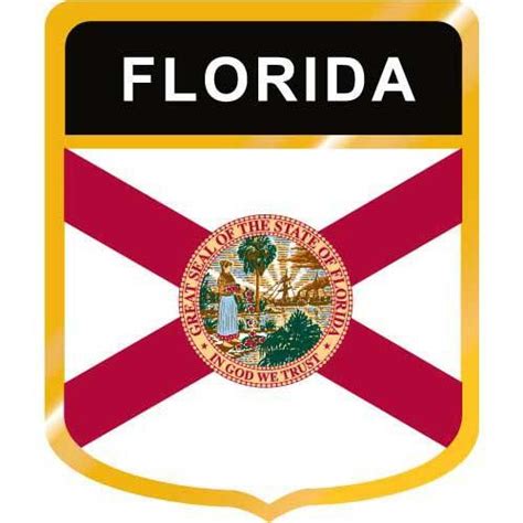 Florida Flag Crest Clip Art American Flag Pictures Accessories Image 27383
