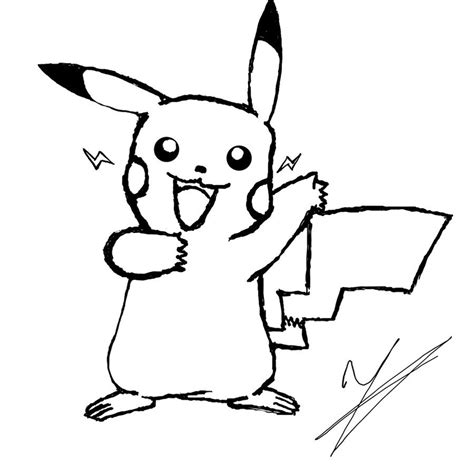 Desenhos do Pikachu para imprimir e colorir Educação Online