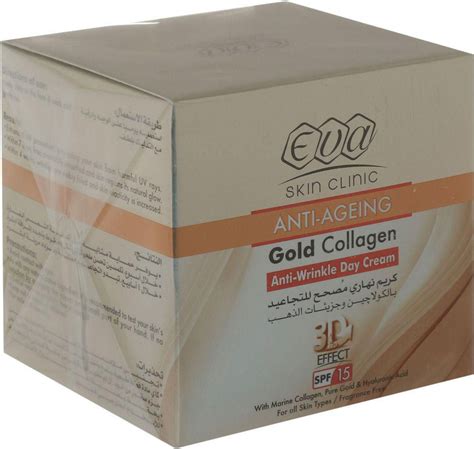 Eva Anti Aging Gold Collagen Wrinkle Day Cream 50 Ml Price From Souq