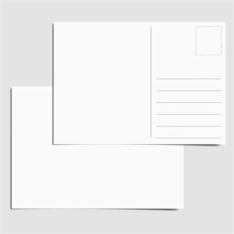 Pack Of 50 Plain Postcards 149 X 105 Mm Blank Postcards White Cards
