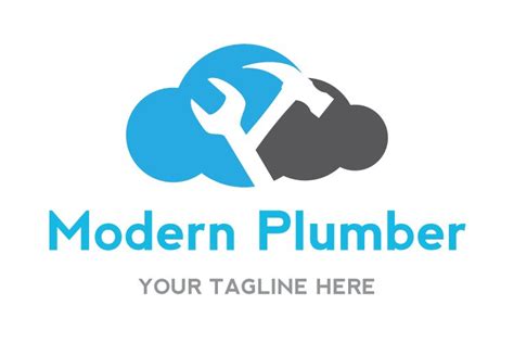Modern Plumber Logo