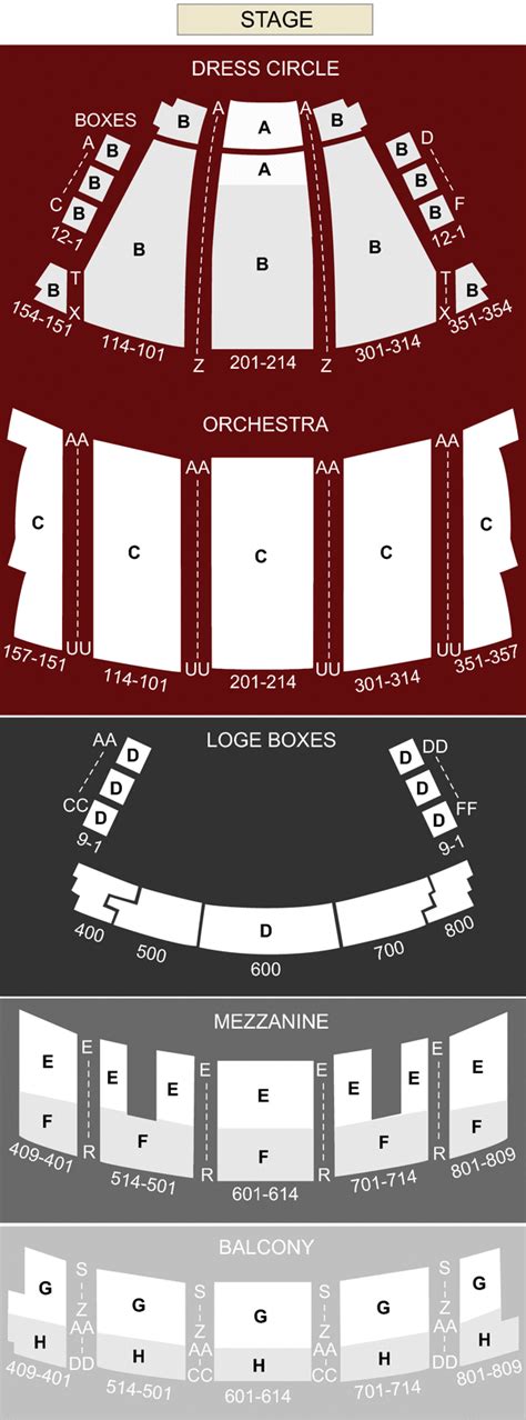 State Theater Cleveland Oh Seating Chart Stage Cleveland