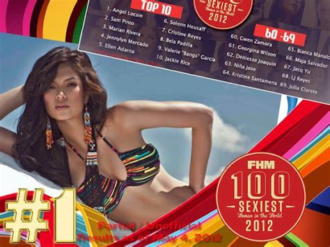 Angel Locsin Leads Fhm 100 Sexiest Women In The World 2012 Update Bida Kapamilya