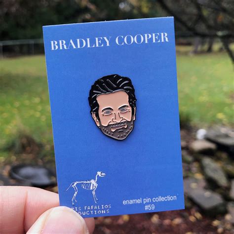 Bradley Cooper Enamel Pin Limited Edition 1 Pin A Etsy Canada