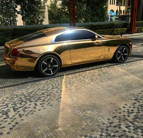 Rolls Royce Gold Dream Cars Gold Car Luxury Store Expensive Cars