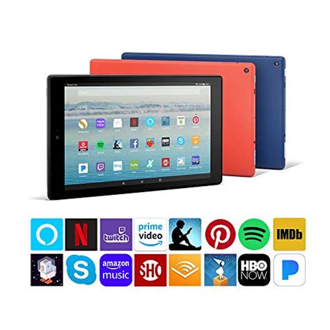 Fire Hd 10 Tablet With Alexa Hands Free 101 1080p Full Hd Display