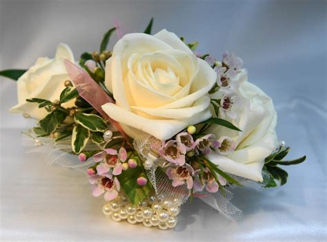 Three Rose Wrist Corsage Soderbergs Floral And T