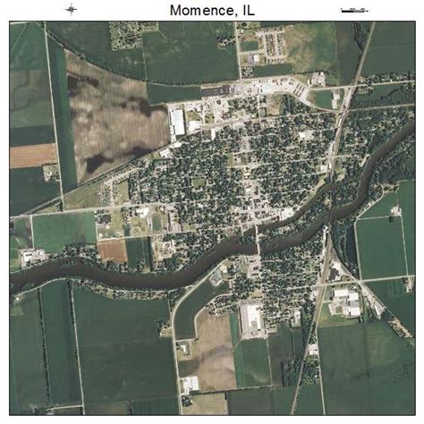 Aerial Photography Map Of Momence Il Illinois