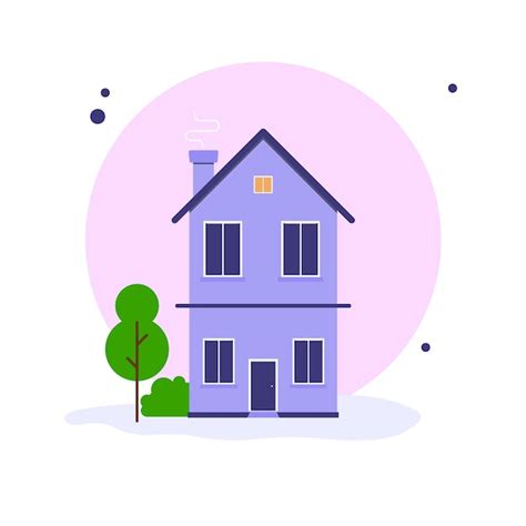Premium Vector Vector Illustration Of A House In Flat Design Style