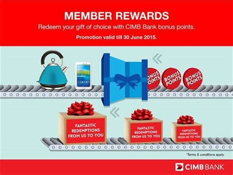 Redeem your accumulated points from cimb credit card. CIMB Bank Member Reward Bonus Point Redemption in Malaysia ...
