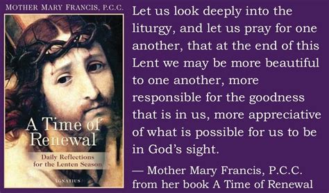 Lenten Season Let Us Pray Daily Reflection Liturgy Mother Mary Her