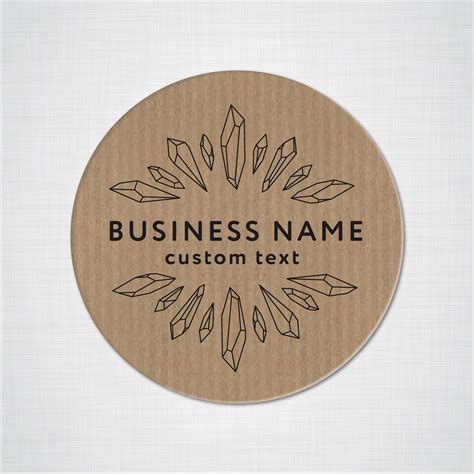 Custom Product Label Stickers Personalized Business Labels Etsy