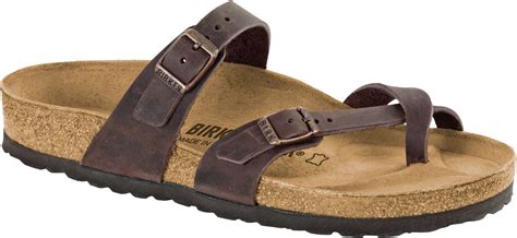 Birkenstock Leather Mayari Sandals In Dark Brown Brown Lyst