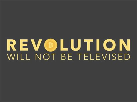 revolution will not be televised by rauf kose on dribbble