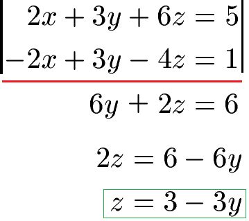 Zwei gleichungen anhand verschiedener methoden nach variablen lösen. Gleichungssystem unterbestimmt, unlösbar, unendlich oder ...