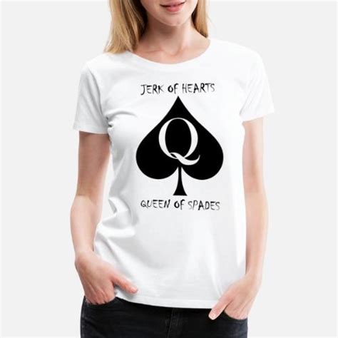 Queen Of Spades Womens Premium T Shirt Spreadshirt