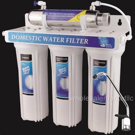 Uv Ultraviolet Light Drinking Water Filter System Under