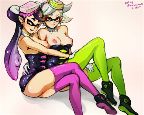 Daily Sketch Squid Sisters By Minacream Hentai Foundry