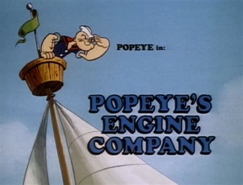 Popeyes Engine Company Popeye The Sailorpedia Fandom Powered By Wikia