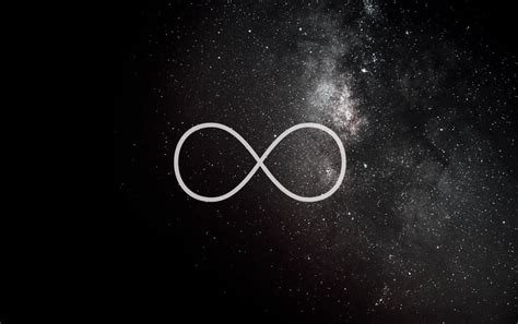 ∞ Black Infinite Logo Infinite Symbol Infinity Sign Wallpaper Black