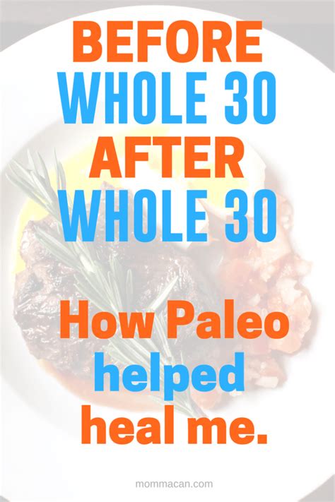 Before And After Whole 30 Paleo