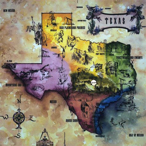 Old Texas Territory Map Photograph By Jackie Lambert Pixels