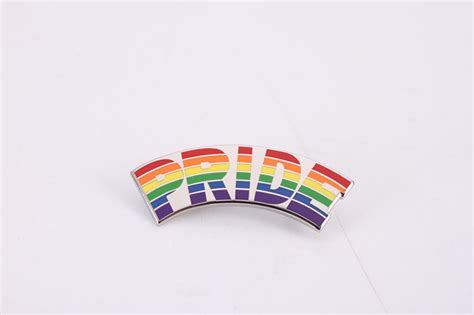 Lgbt Pride Rainbow Enamel Lapel Pin Queerks