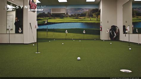 Indoor Golf Practice Rooms Synlawn Golf