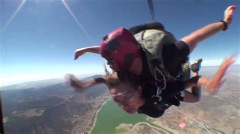 Casey Mazar Tandem Skydiving At Skydive Elsinore Youtube