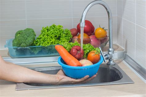 Towels should be washed in warm water to help kill bacteria and potential mould. Get Rid of Pests & Pesticides: How to Wash Fruits & Vegetables