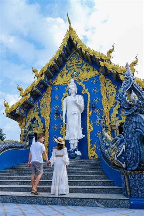 Blue Temple Chiang Rai Thailand Rong Sua Ten Temple Chiang Rai Blue